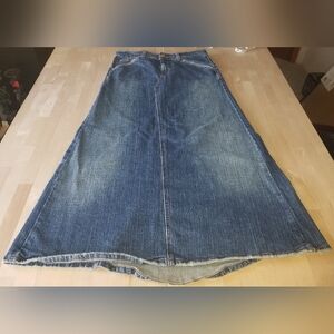 Levi Strauss & Co Demin Maxi Skirt
